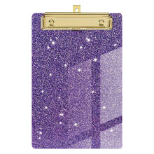 Acrylic Glitter Clipboard 4x6 inches 1 piece