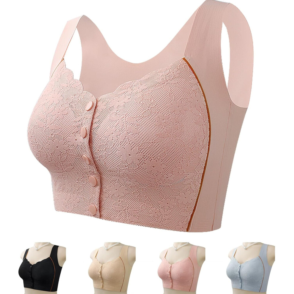 Bustella Women's Front-Closure Posture Corrector Bra, Soft