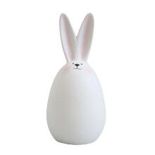 Keramik-Osterhasen-Ornament, weiß, 15 cm