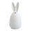 Keramisch wit paashaasje ornament 15 cm 1