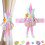 Rabbit Curtain Tiebacks Hand-Knitted Spring Decor 2PCS 2