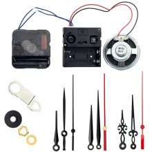 Kit de mecanismo de relógio de metal alimentado por bateria para relógios de parede.