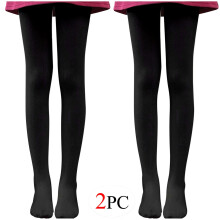 Women's Winter Velvet Dance Socks Fleece-Lined High-Waist