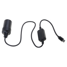 USB-C auf 12V Kfz-Zigarettenanzünderadapter