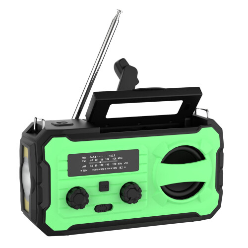Nødradio-powerbank4 farver8000mAh