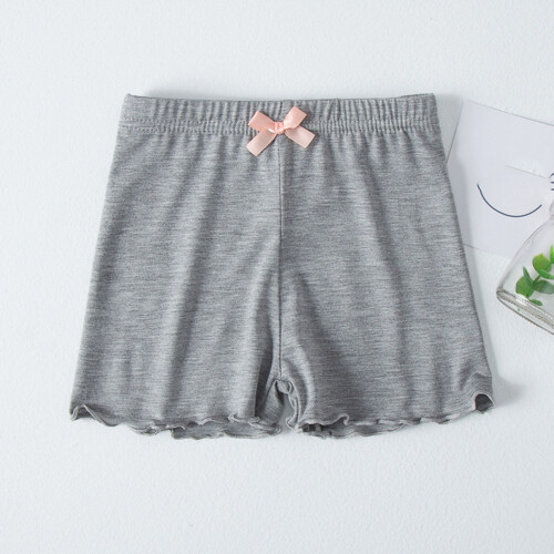 Flickleggings med elastisk midja och rosett 1