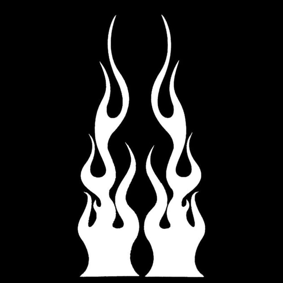 Flame Vinyl Decal Sticker Waterproof 15Cm 9558830517065