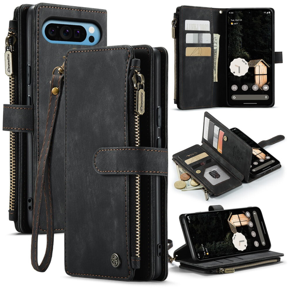 Caseme Wallet Case For Google Pixel 10 Pro Xl 6.8 Inch Pu 9087558881481
