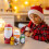 Wooden Santa Nesting Dolls Handmade 5 pcs 1