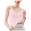 Women's Ice Silk Tank Top - Round Neck, Seamless, 3