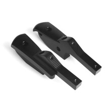Motorcycle Accessories Footrests Foot Rests Pegs Rear Pedal for GTS300 GTS250 GT60 GTS GTV 125 200 250 300(Black)
