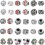 Alloy Rhinestone Spacer Beads 15 Styles Large Hole 1