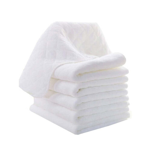 Cloth Diapers 5-Pack 12.6x4.7" with 3-Layer Bamboo Inserts