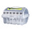 Fishing tackle box with 6 clear compartments for line 5