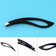 Stainless Steel Eyebrow Tweezer Set 4 Pcs