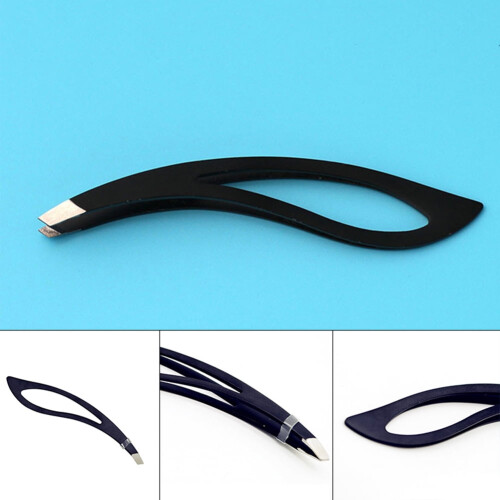 Stainless Steel Eyebrow Tweezer Set 4 Pcs