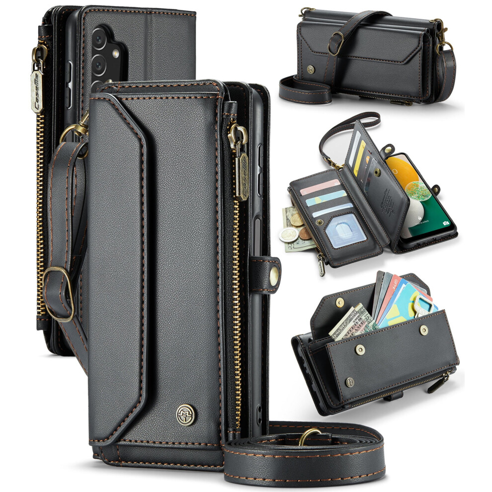 Caseme Leather Wallet Case For Samsung Galaxy A13 6.5 Inch 9558830522762