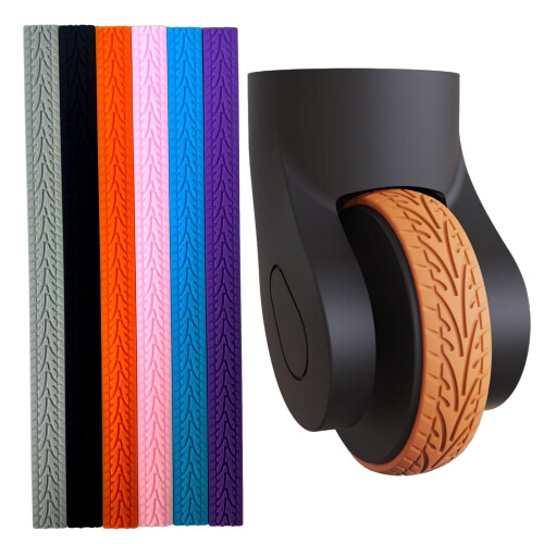 Silikon-Rollenschutzhüllen für Spinner-Koffer (4 Stück) 1