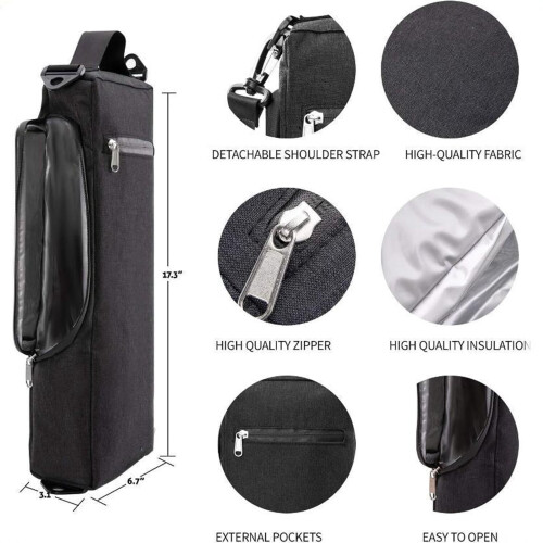 Golf Cooler Bag Soft Insulated 6 Cans or 2 Wine Bottles 2