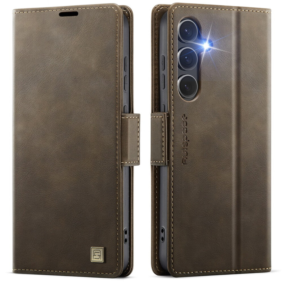 Autspace Magnetic Wallet Phone Case For Samsung Galaxy S25 9558830514521