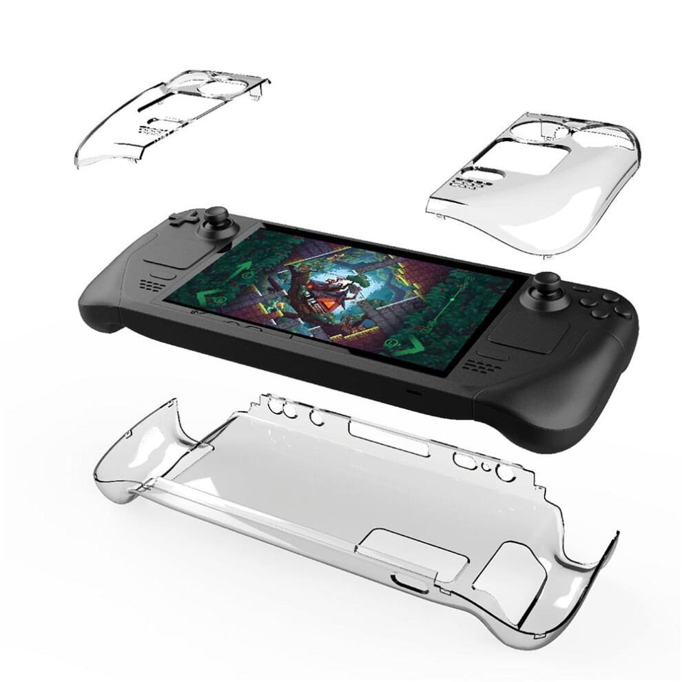 Transparent Pc Hard Case For Steam Deck Crystal Protective 9558830532761