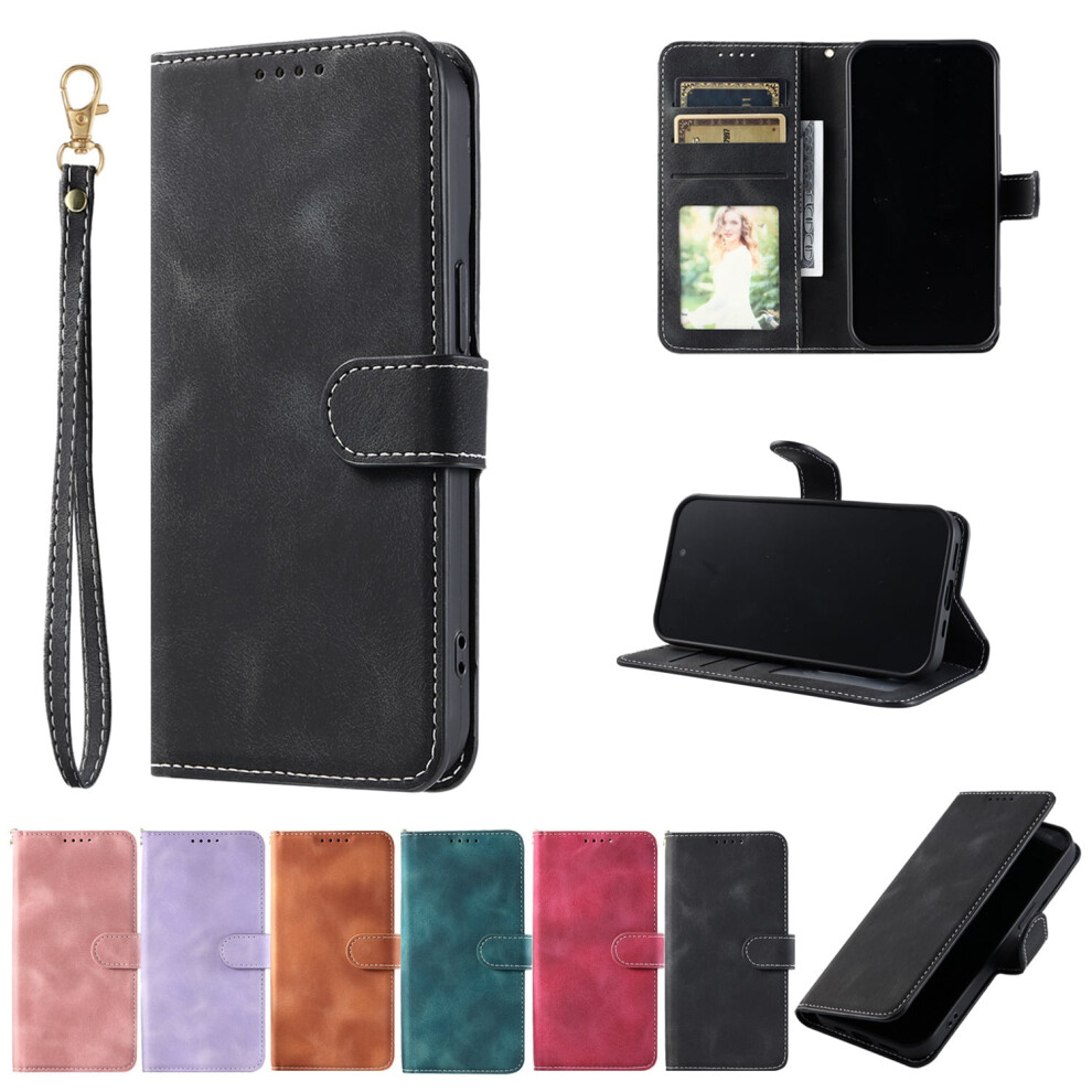 Leather Wallet Phone Case For Iphone 16 Pro Max Â Card 919886047910