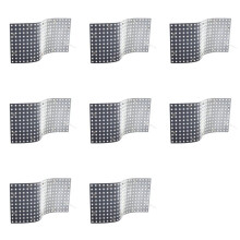 8X Flexible LED Sheets 490x245mm DC24V 242LED 28W Panel Sheet Lights for Kitchen Marble Countertop Advertising Backlight