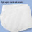 Cotton Bra Liners Sweat-Absorbent Reusable 2-Pack 8