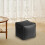 Faux Leather Ottoman Pouf Footstool Unstuffed Cover 6