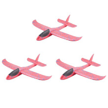 3Pcs EPP Foam Hand Throw Airplane Outdoor Launch Glider Plane Kids Gift Toy 34.5x32x7.8cm Interesting Toys