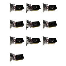 10X GT210 1GB DDR2 64Bit Card PCIE 2.0 GPU -Compatible DVI VGA Desktop Video Card