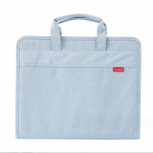 Canvas Paper Folder Holder Portable Multi-Layer Document Bag
