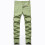Bríste Caola Stretch Plaid do Fhir Glasa 2