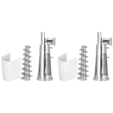 2X Meat Grinder Attachment for  FGA Mixers, Tomato Juicer Strainer Screw Shaft Filter Sleeve Baffle