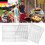 BBQ rustfritt stål ROD erstatning grillrist 8