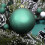 Christmas Tree Ornaments Set Blue Silver Shatterproof Balls 6