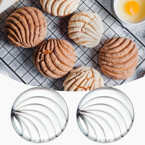 Concha Cutter Mexican Bread Mold Stainless Steel 1