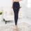 Women's Leopard Leggings Warm Thick Lined 7/8 Length 7