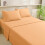 Bamboo Rayon Cooling Queen Sheet Set Chocolate Brown 1