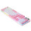 Mechanical Gaming Keyboard USB RGB Backlit White Pink 2