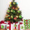 Weihnachtskugeln, rot-grün glitzernd, 12 Stück 3
