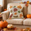 Housse de coussin décorative feuille d'érable, 30 x 50 cm, lot de 2 5