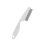 Pente de aço inoxidável com dentes finos para higiene de animais de estimação, 14 cm (5,5 polegadas). 1