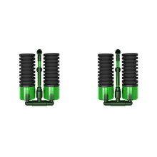 2X S Double Water Filter Aquarium Fishtank Sponge Water Filter Air Pump Fish Tank Cleaning Filter