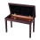 PU Leather Piano Bench Solid Wood with Storage 1 Piece 3
