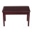 PU Leather Piano Bench Solid Wood with Storage 1 Piece 6