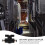 Black Plastic Air Pipe Ball Valve for Pneumatic Systems 1 5