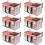 Kraftiga flyttväskor Clear76L6-pack 1