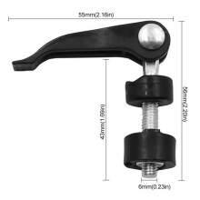 4X Manual Quick Tightening Screw Adjustment Tool Suitable for Triangle Handle Knob Nut Bolt Lawn Mower Replacement Parts