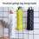 Plastic Bag Holder Mesh Hanging Dispenser for Grocery Trash 3